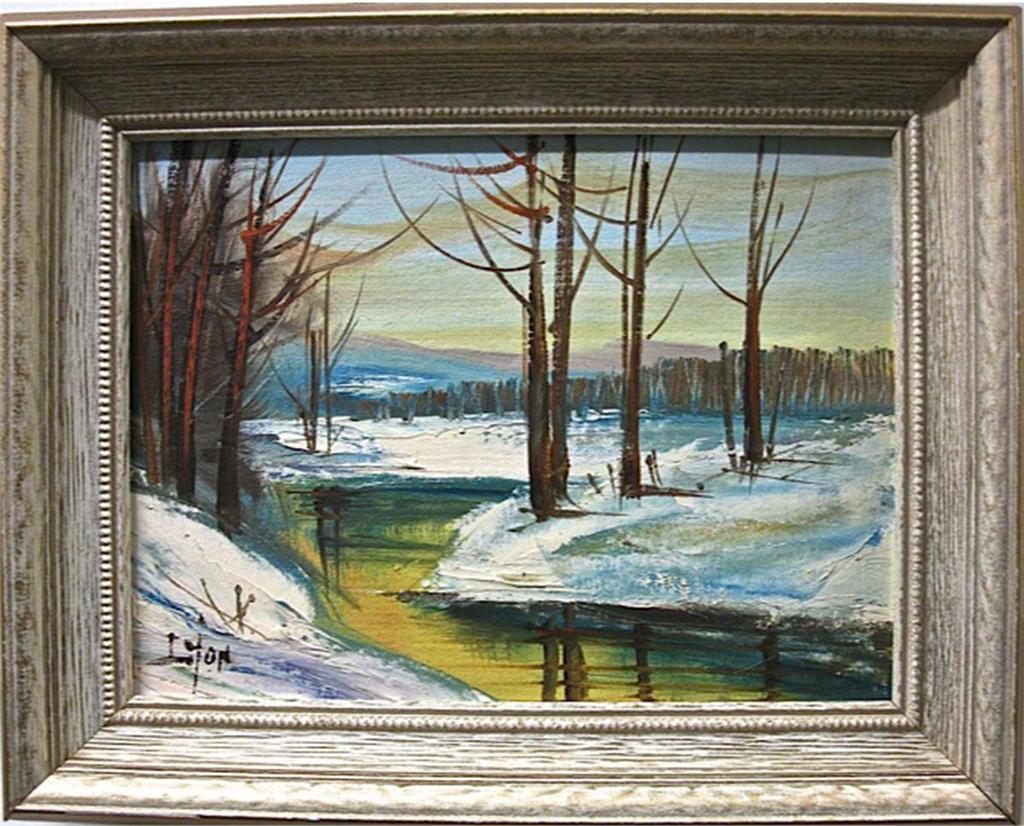 Harold Lloyd Lyon (1930-2020) - Winter Creek Study