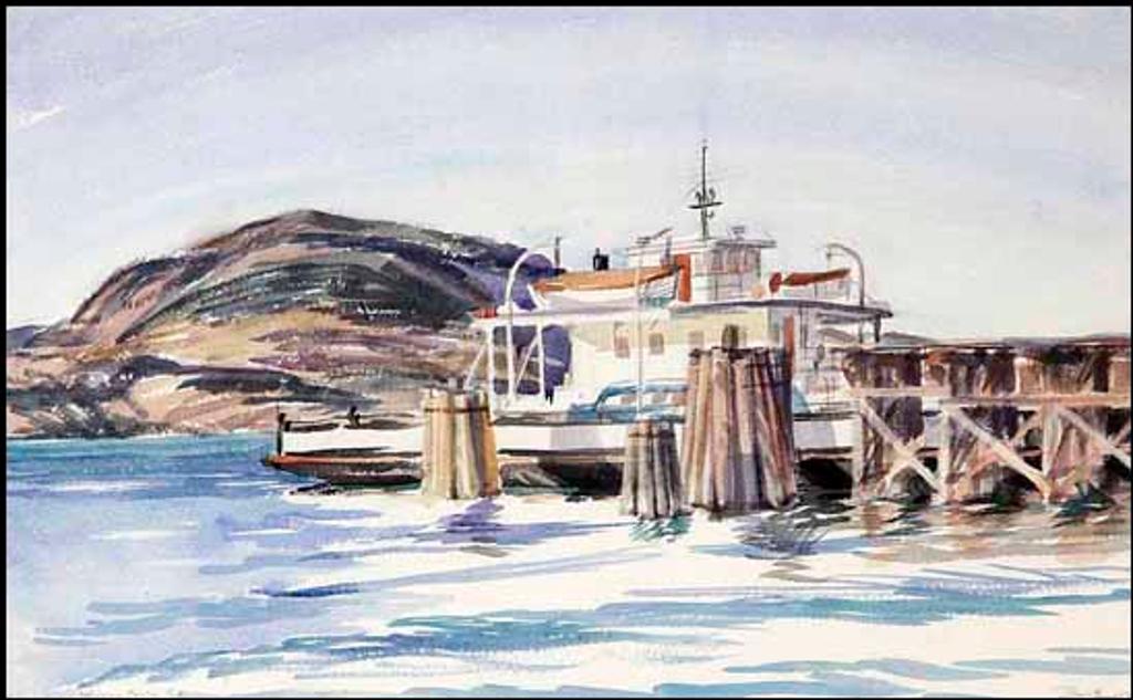 John Ensor (1905-1995) - Kelowna Ferry, BC (01065/2013-1955)