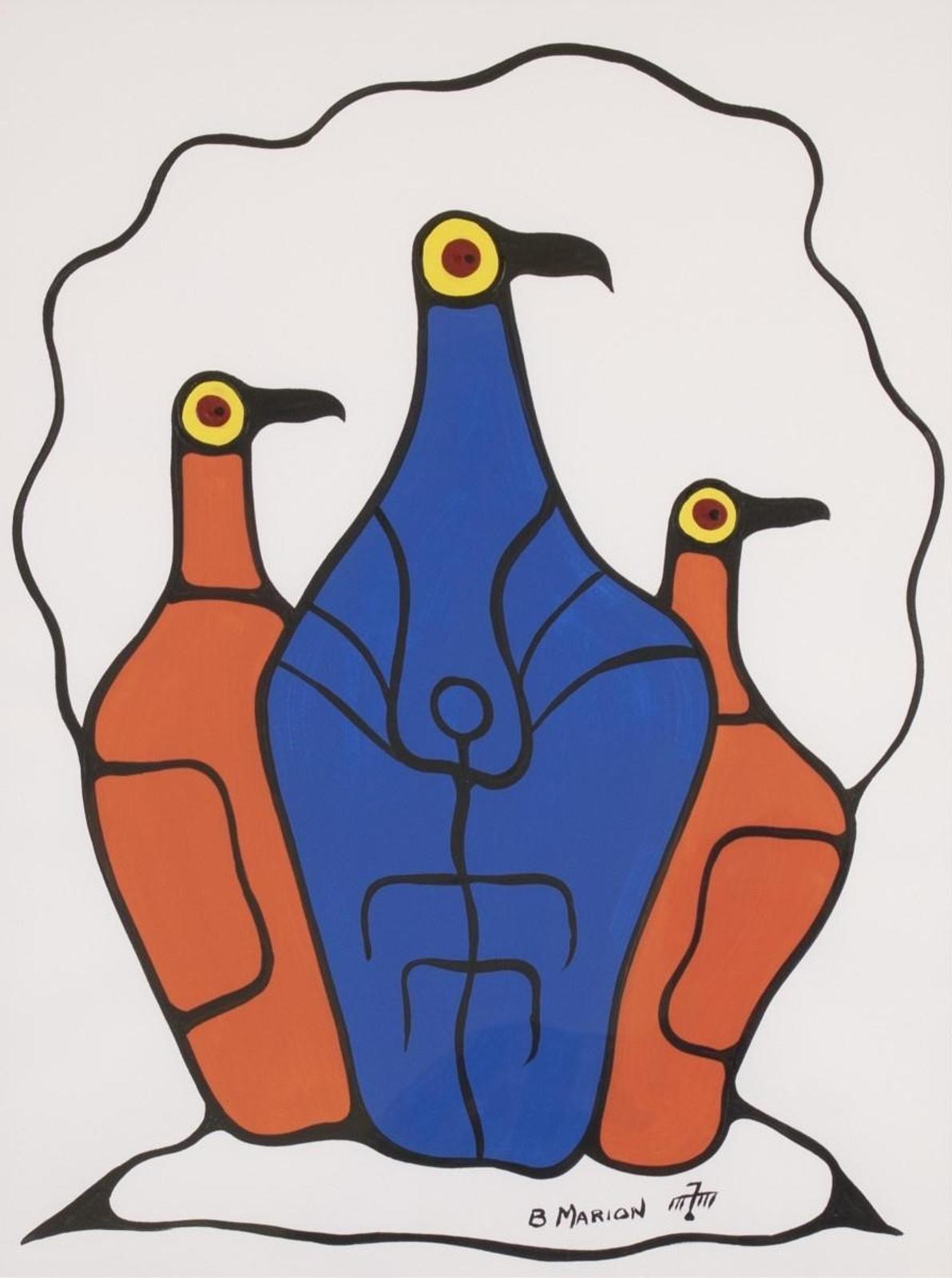 Brian Marion (1960-2011) - Three Birds