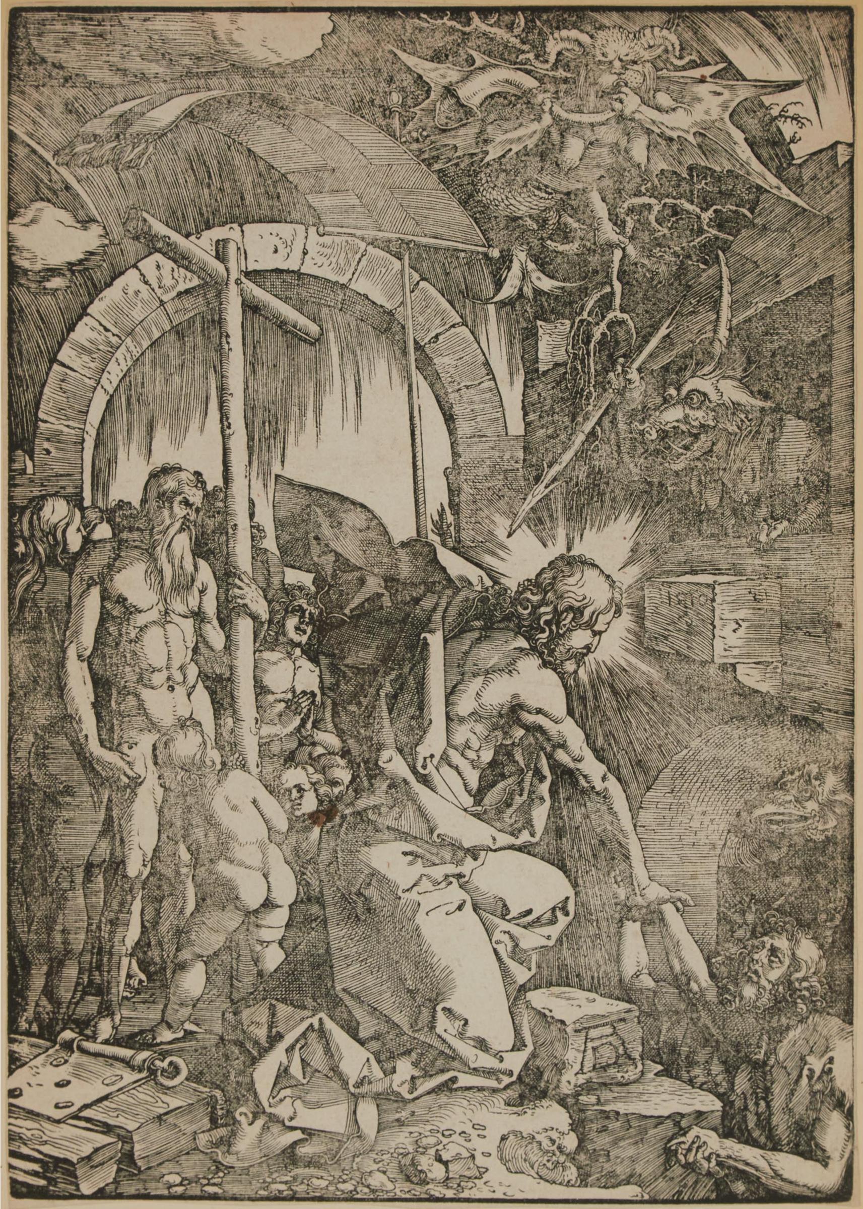 Albrecht Dürer (1471-1528) - Christ In Limbo, From The Large Passion, Ca. 1509-1511 [n.H. 121; B. 14]