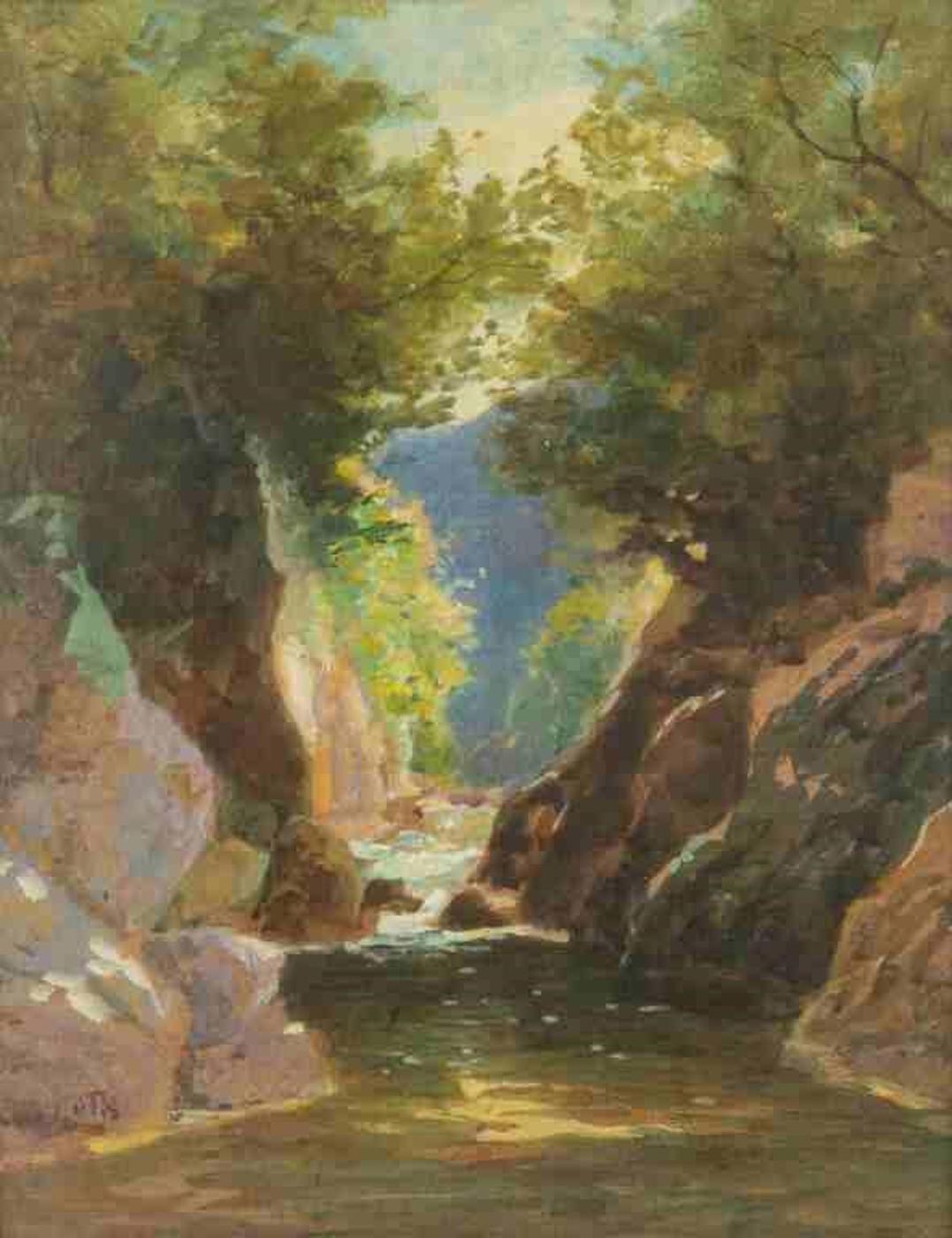 William Malcolm Cutts (1857-1943) - Fairy Glen