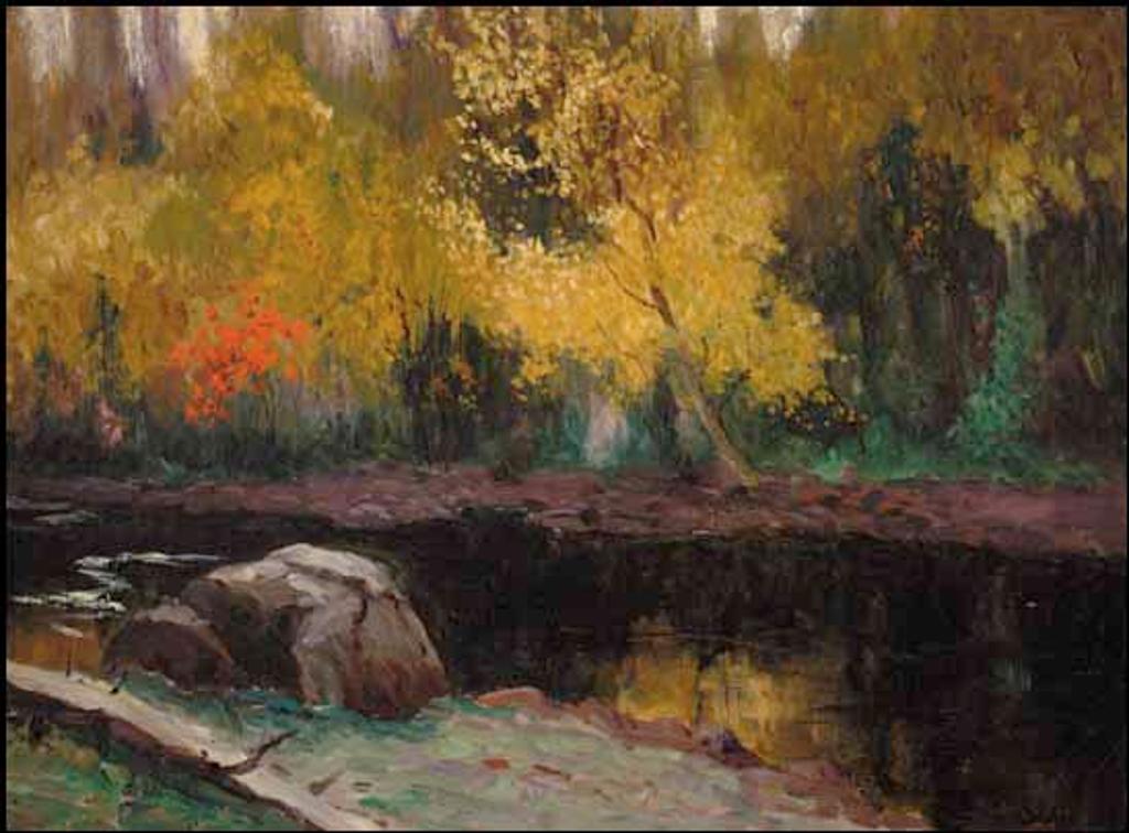 Maurice Galbraith Cullen (1866-1934) - Lower Cache, Autumn