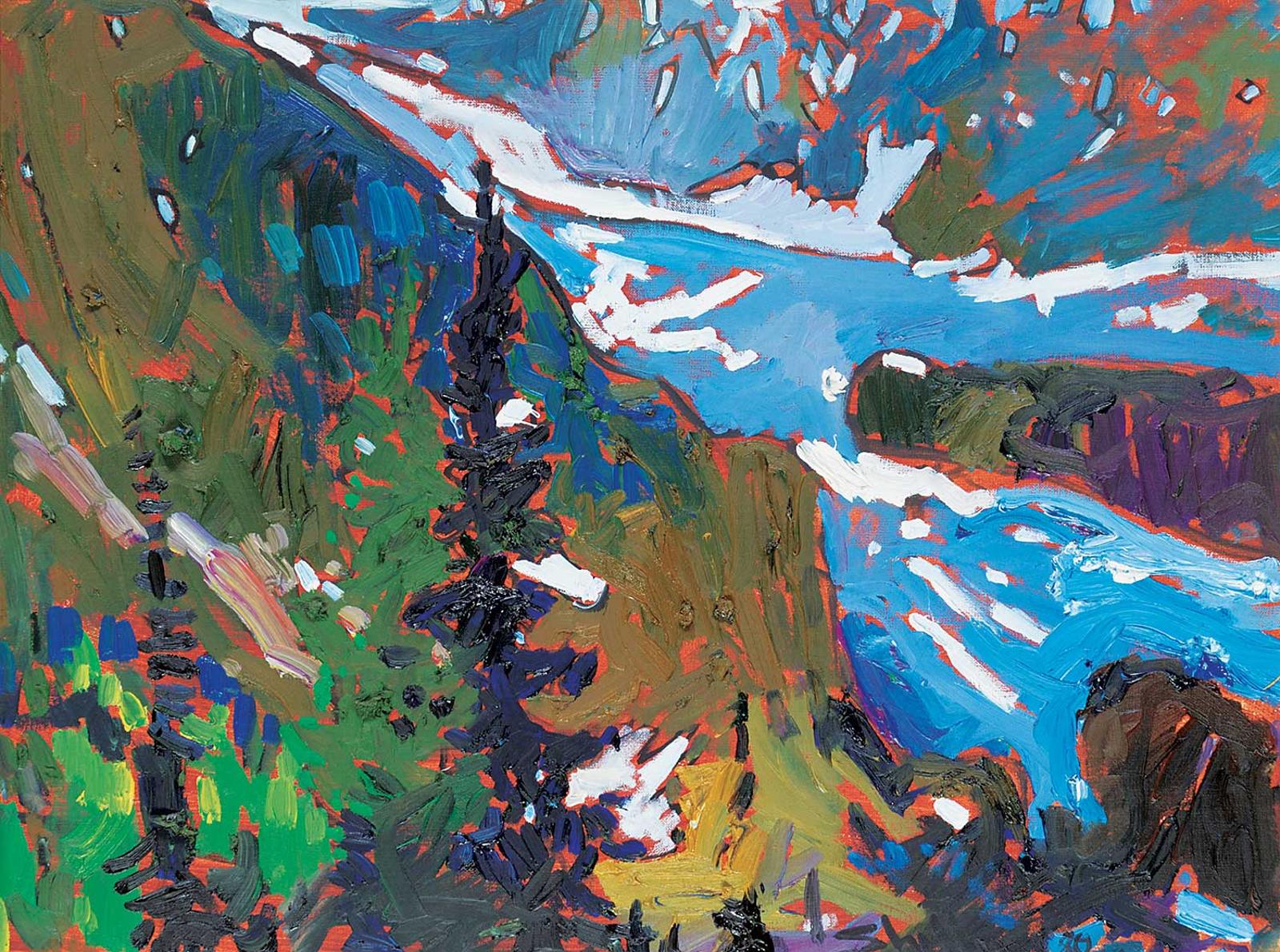 Arthur Shilling (1941-1986) - Columbia Ice Fields