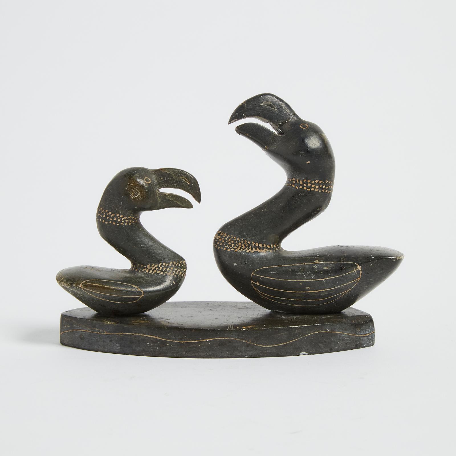 Lucassie Kumarluk (1921) - Two Birds