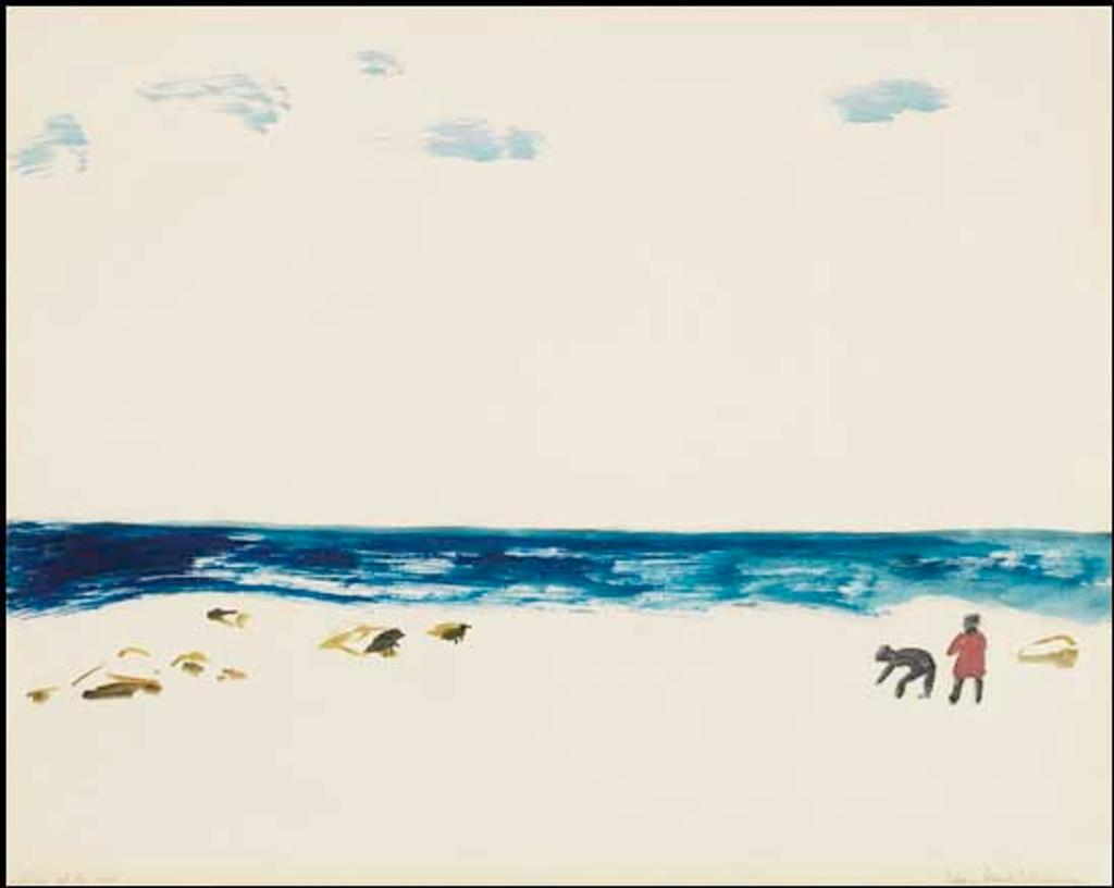 Jean Paul Lemieux (1904-1990) - L'hiver et la mer