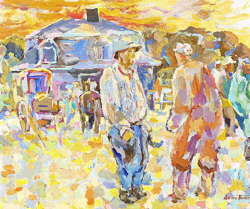 Andre Charles Bieler (1896-1989) - Quebec Farm Scene