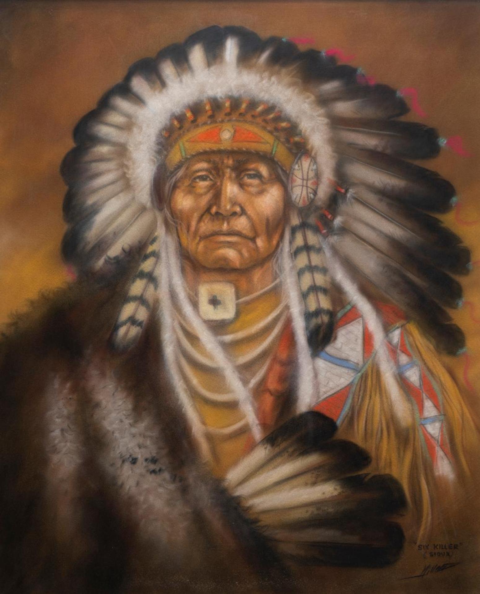 Bob Millard (1947-2014) - Six Killer (Sioux)