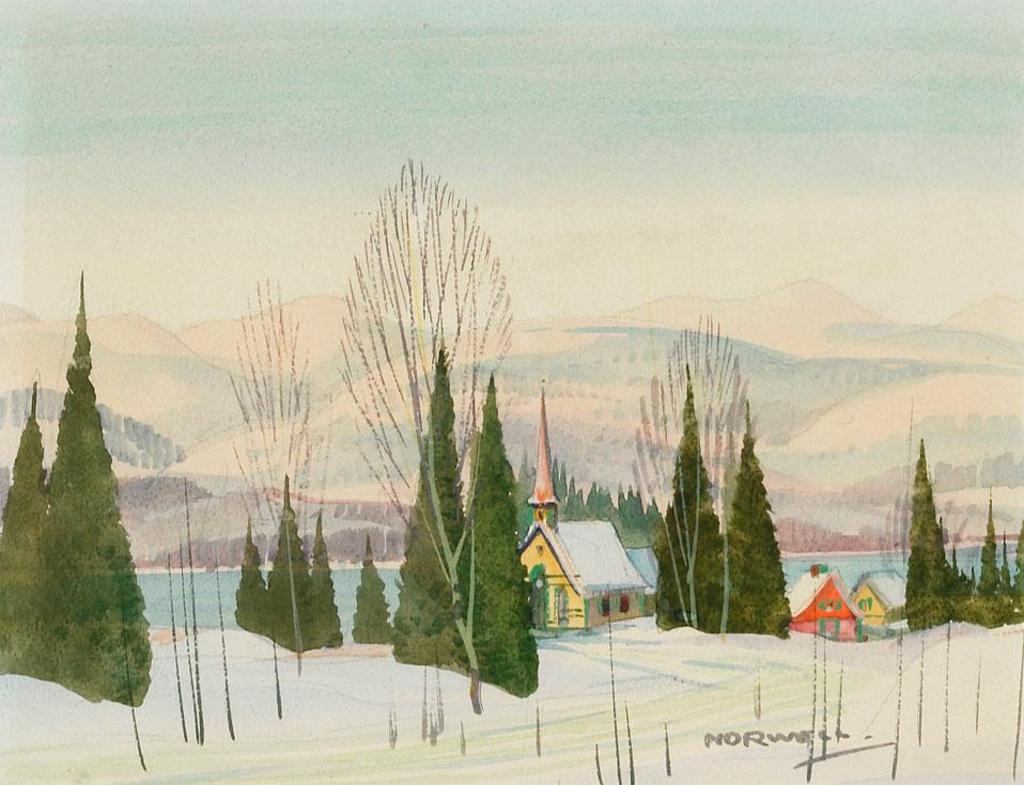 Graham Norble Norwell (1901-1967) - Winter In The Laurentians