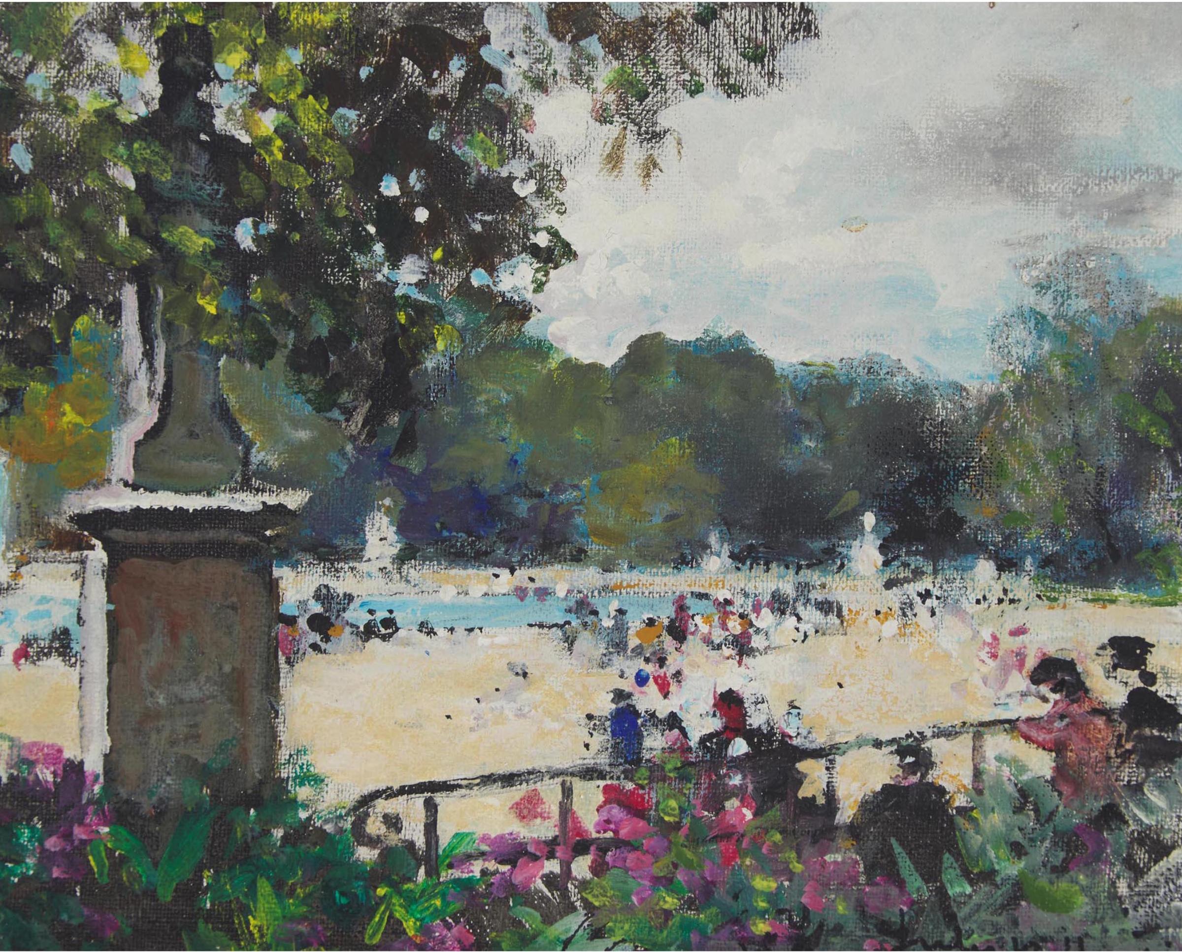 Jules Rene Herve (1887-1981) - Paris, Coin Des Tuileries