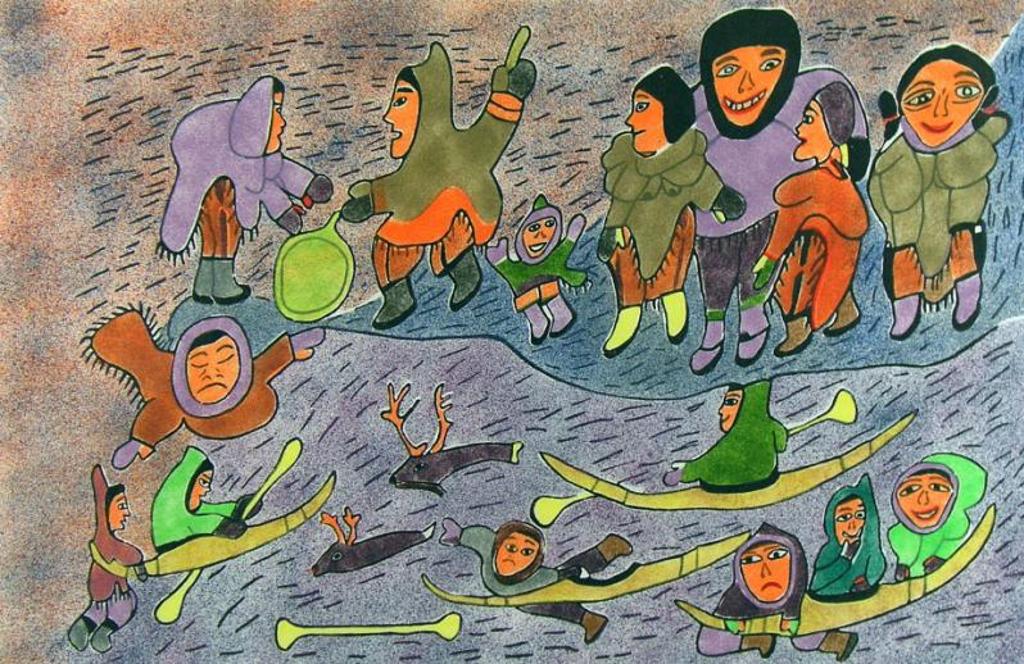 Ruth Annaqtuusi (Annuktoshe) Tulurialik (1934) - Untitled