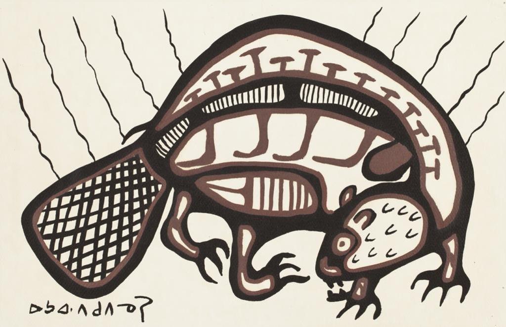 Norval H. Morrisseau (1931-2007) - Anishnabe, Beaver, Early 1970s