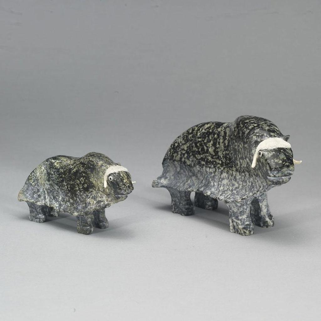 Jomie Aipeelee (1963) - Musk Ox And Calf