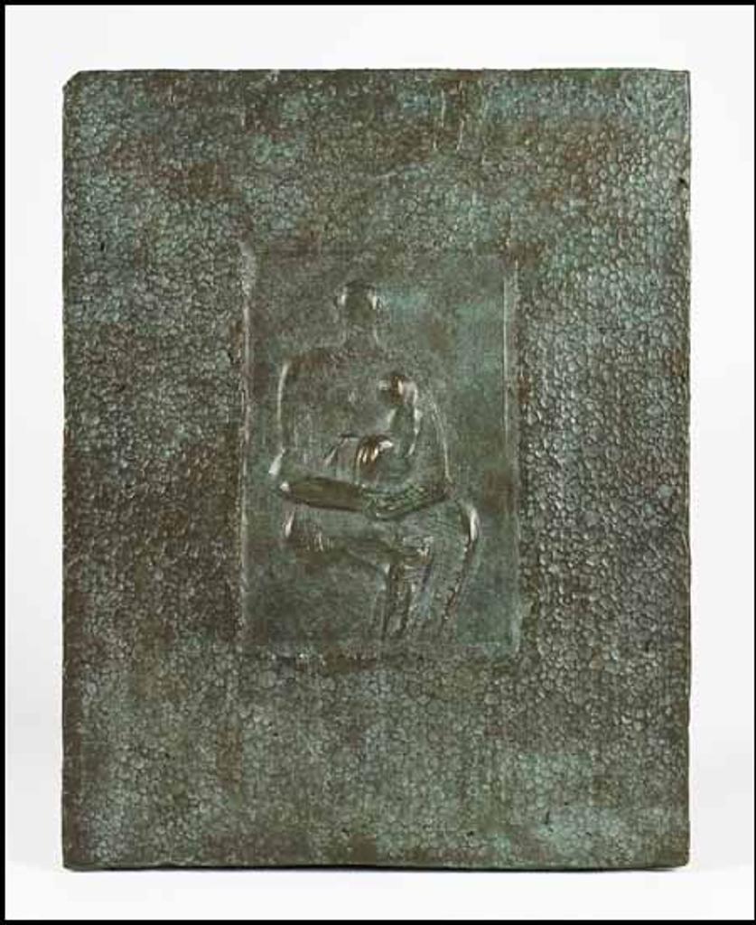 Henry Spencer Moore (1898-1986) - Relief: Seated Mother and Child