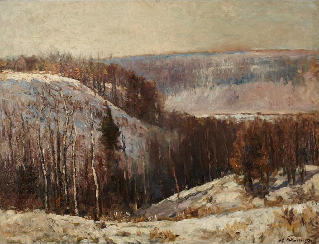 William Edwin Atkinson (1862-1926) - Winter Landscape