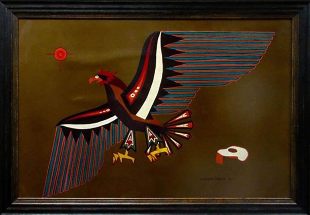 Jackson Beardy (1944-1984) - Untitled (Thunderbird)