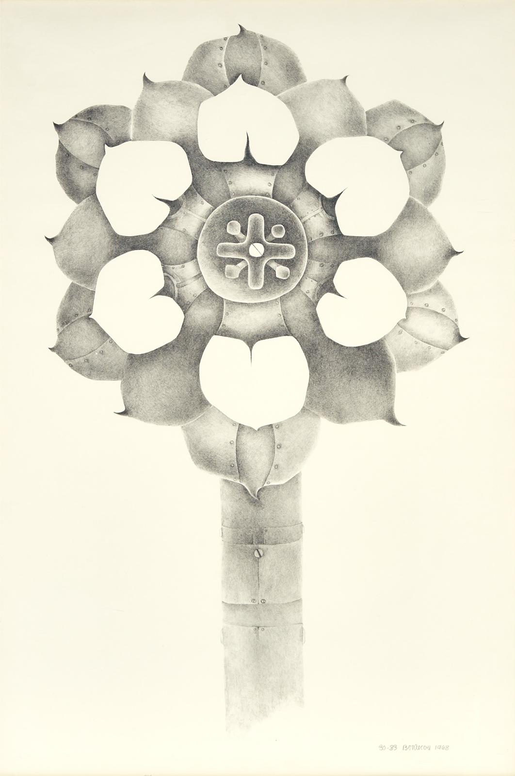 Lee Bontecou (1931) - Tenth Stone, 1968 [field, 14]