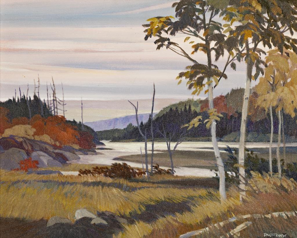 Dick Richard Ferrier (1929-2002) - Lake of the Woods