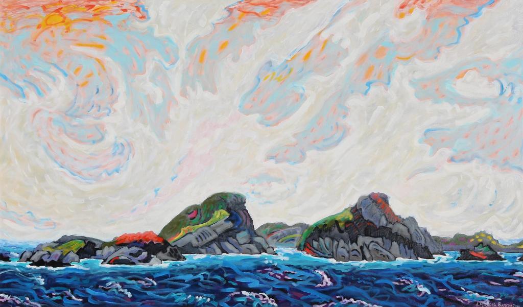 Anne Meredith Barry (1932-2003) - August Wind, Labrador Sea; 2000/1