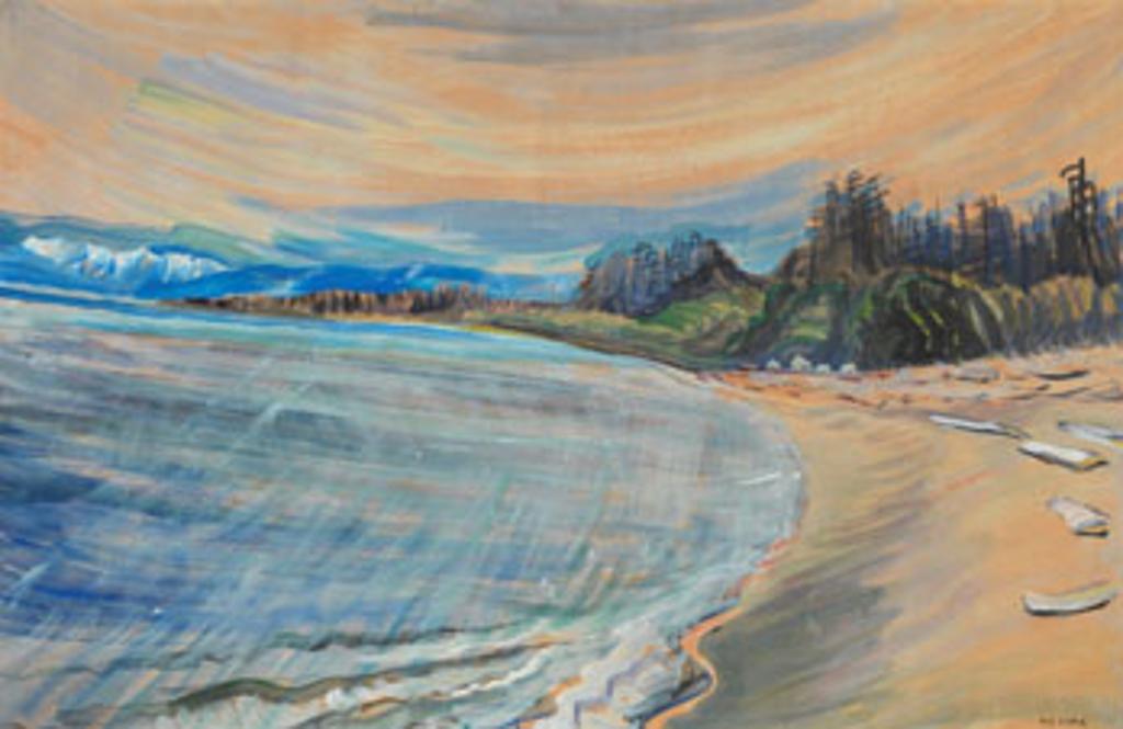 Emily Carr (1871-1945) - Beach Below Royal Roads Training School, Albert Head, Victoria, BC