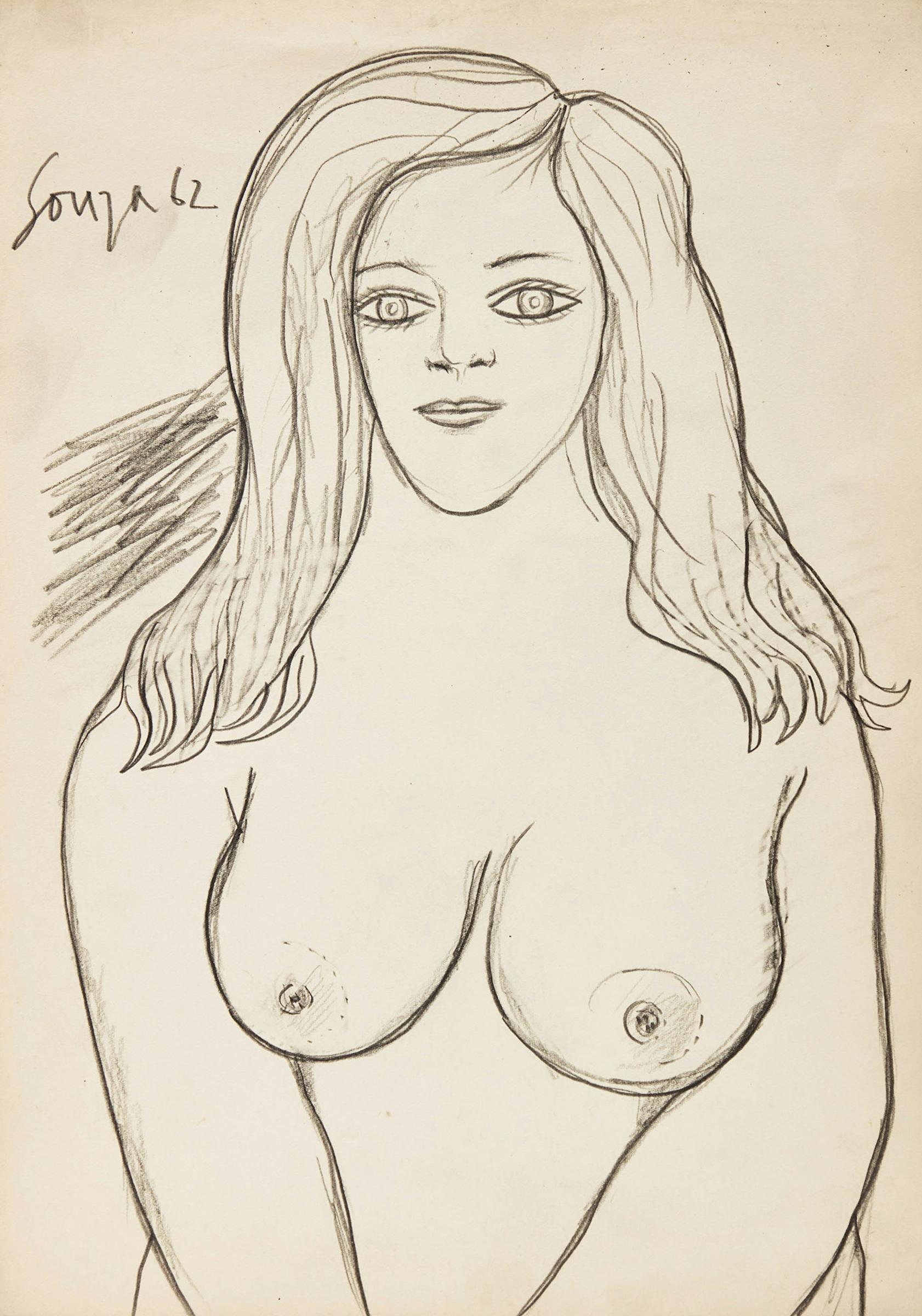 Francis Newton Souza (1924-2002) - Nude