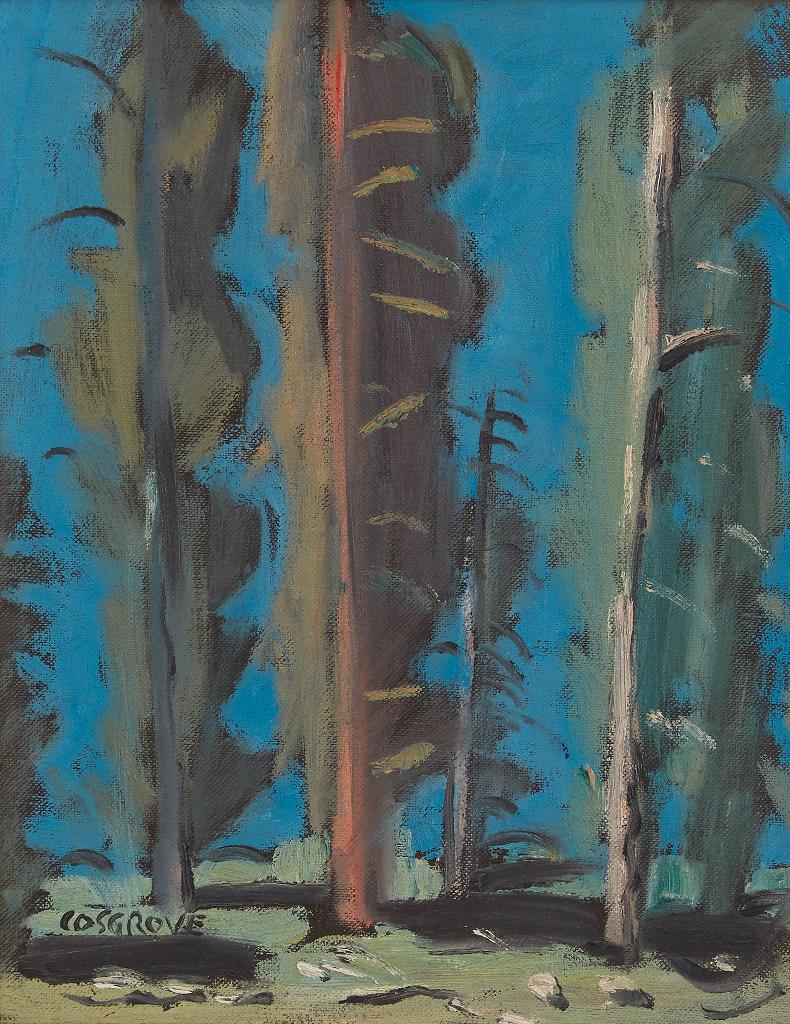 Stanley Morel Cosgrove (1911-2002) - Paysage au ciel bleu