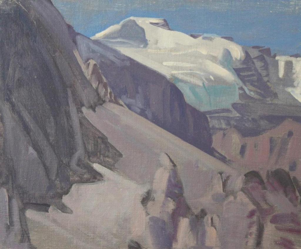 Peter Maxwell Ewart (1918-2001) - Off the Icefield Hwy.