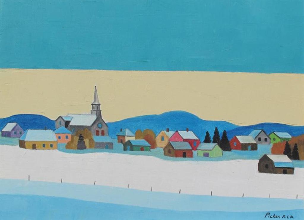 Claude Picher (1927-1998) - Gaspesian Village