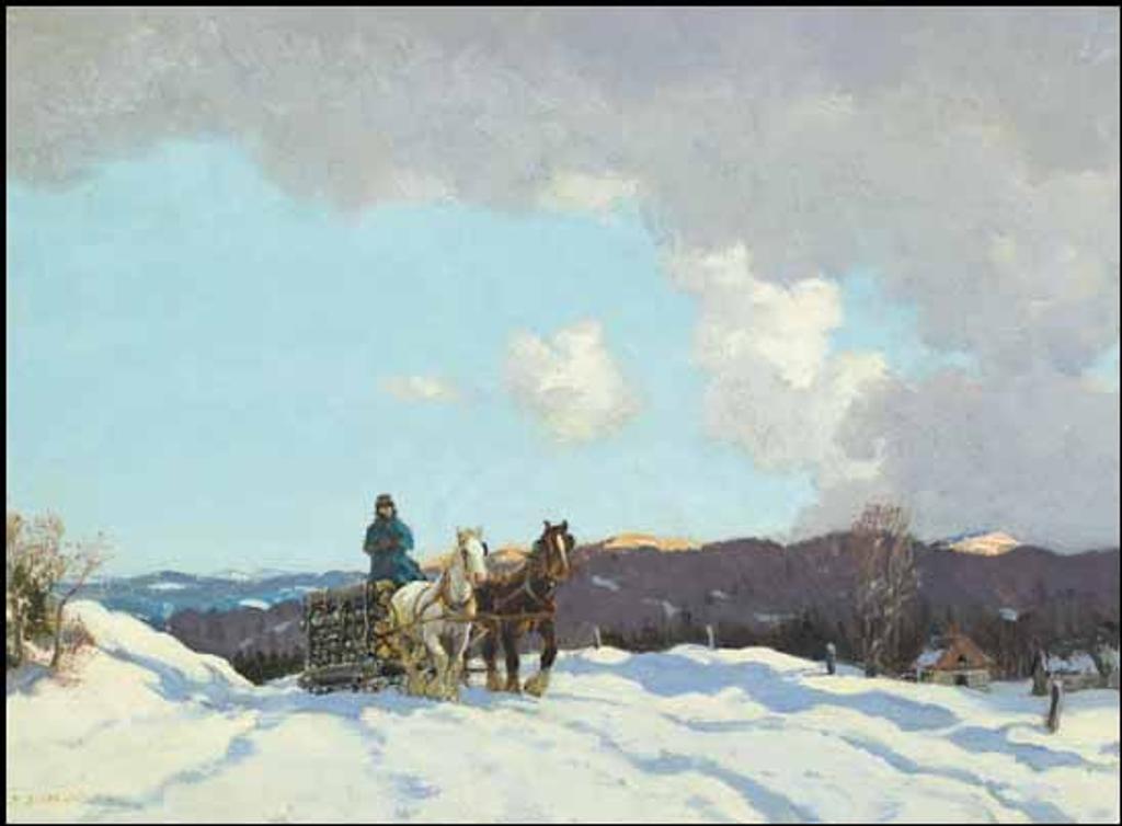 Frederick Simpson Coburn (1871-1960) - Winter Sun, Laurentians