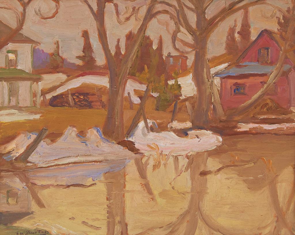 Ralph Wallace Burton (1905-1983) - Spring Pond, Poltimore, Que.
