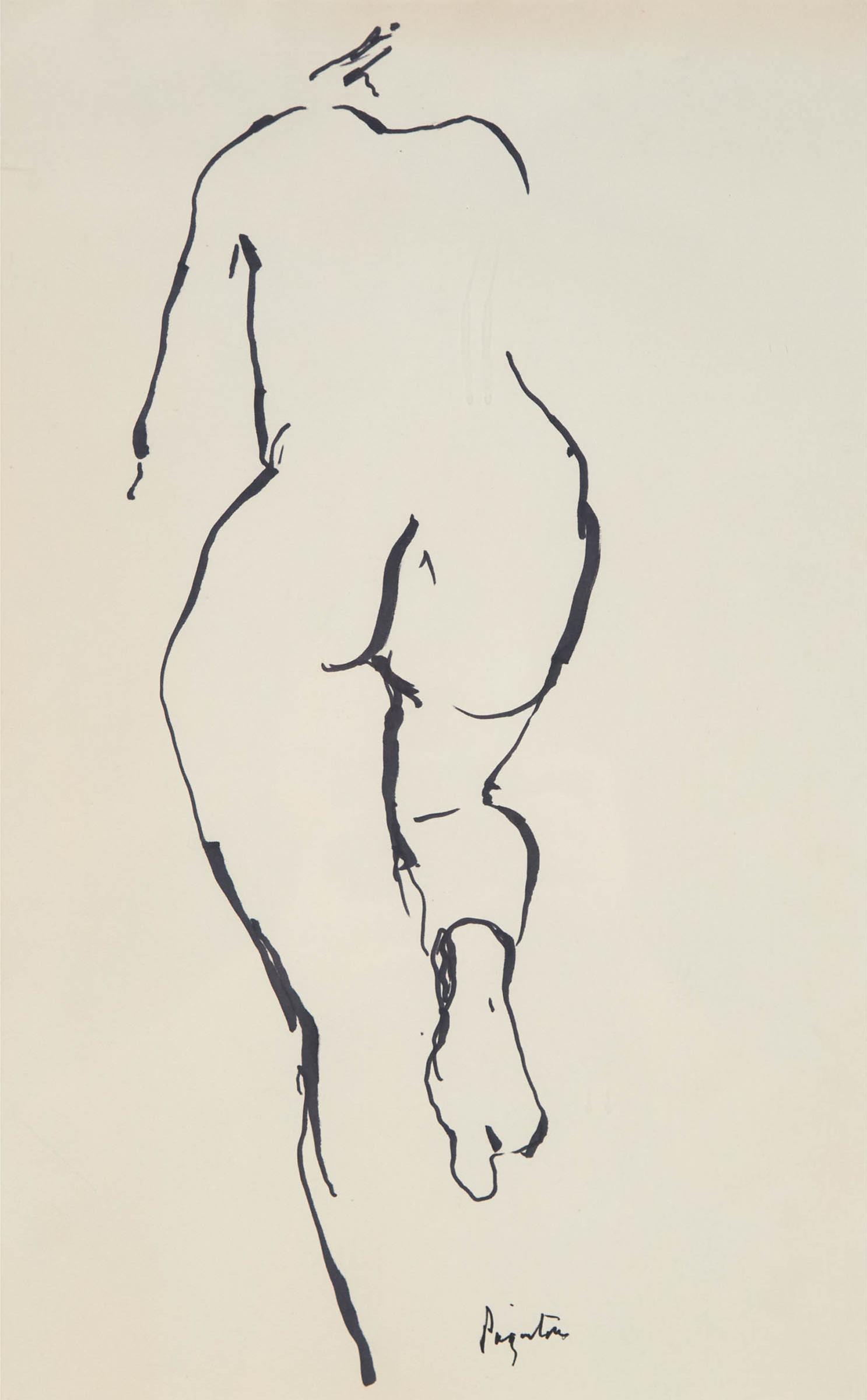 George Alfred Paginton (1901-1988) - Untitled (Figure Study)