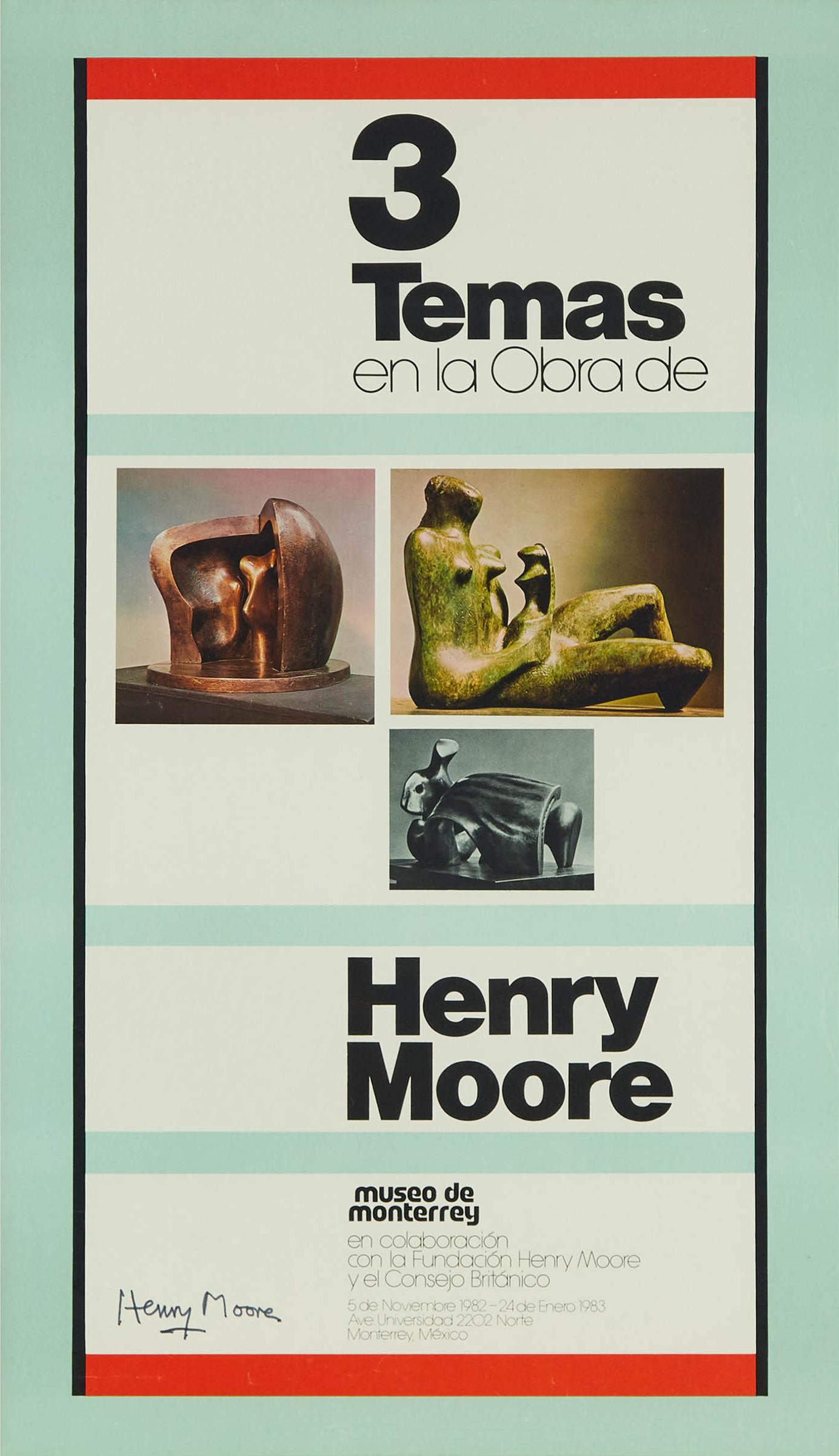 Henry Spencer Moore (1898-1986) - 3 Temas En La Obra De Henry Moore, 1982-1983