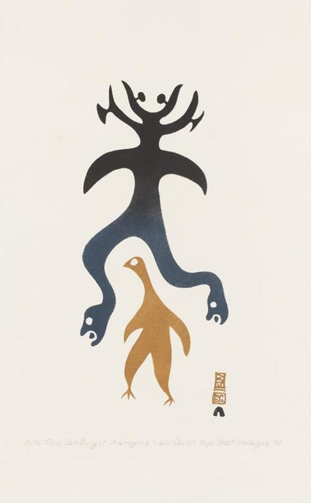 Pootoogook Kingwatsiak (1936-1989) - Kananginak Pootoogook RCA