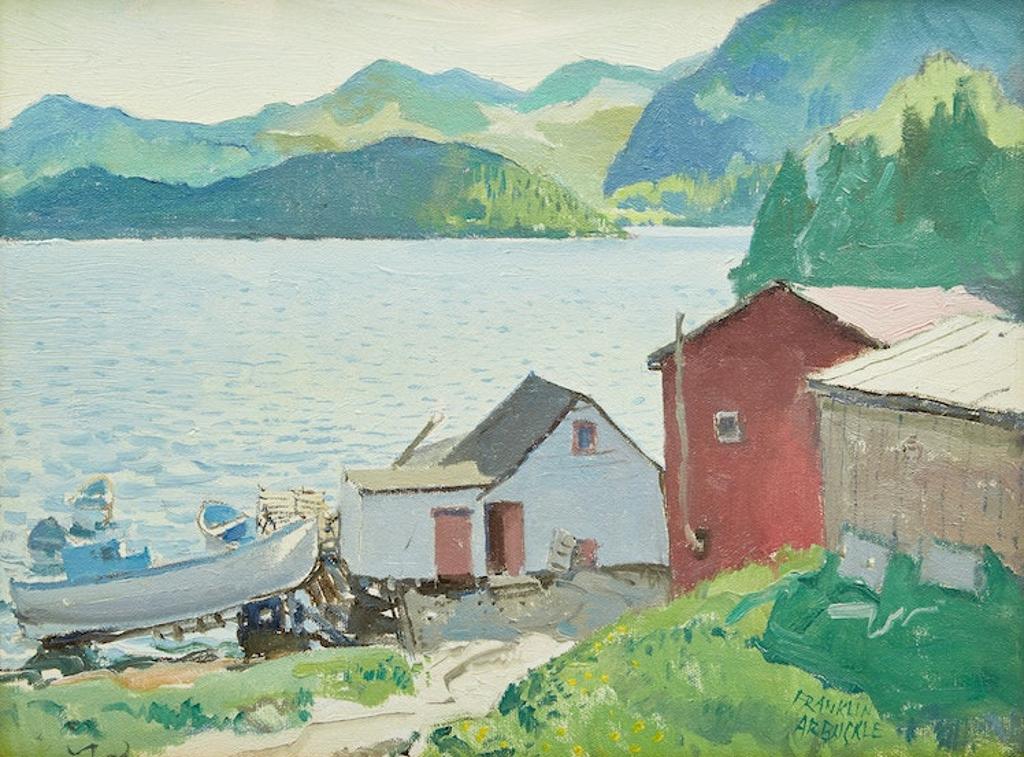 George Franklin Arbuckle (1909-2001) - Toope’s Fish House, Trinity, Newfoundland