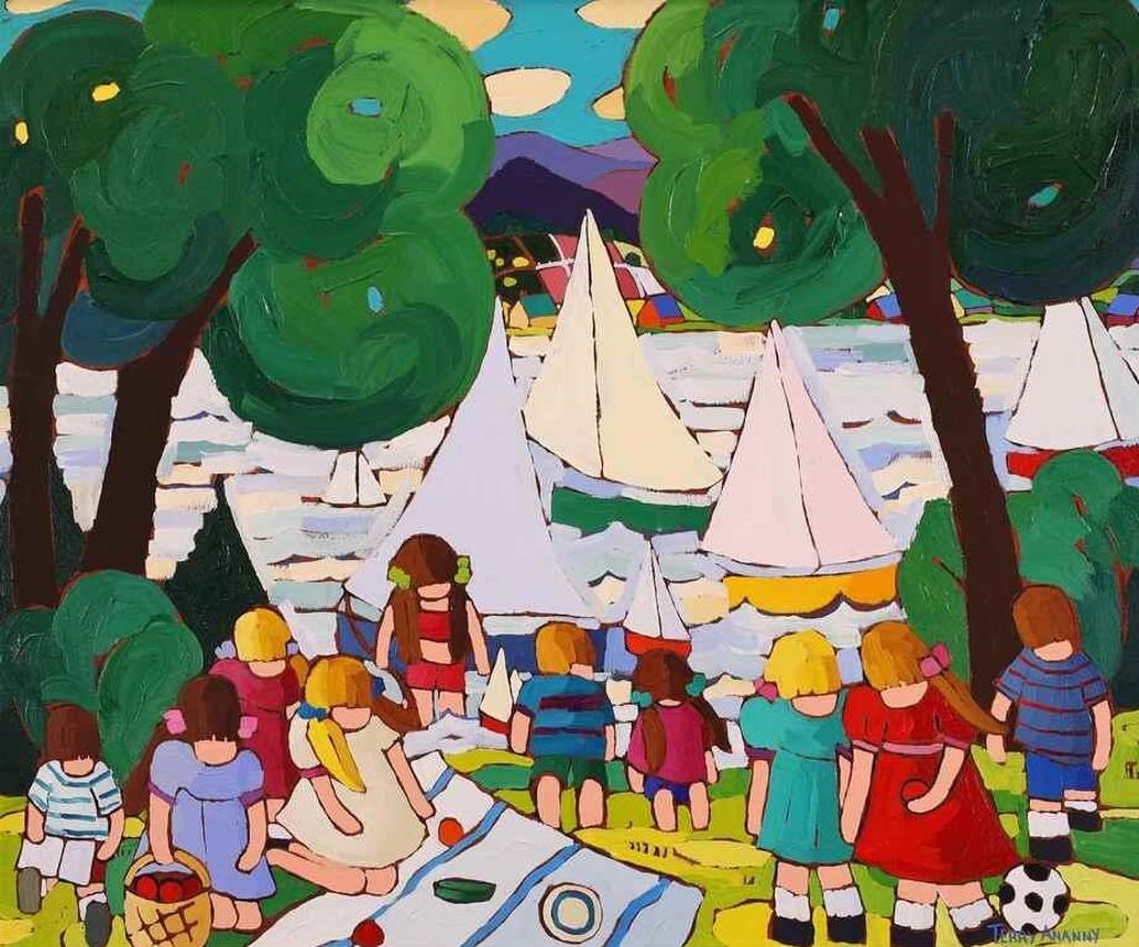Terry Ananny (1956) - Picnic By The Lake