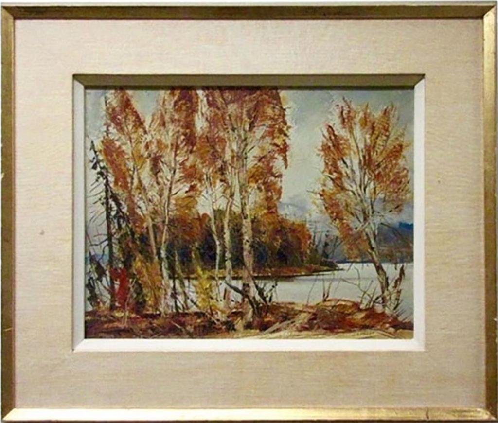 Joseph Sydney Hallam (1899-1953) - Birches - Lake Of Two Rivers