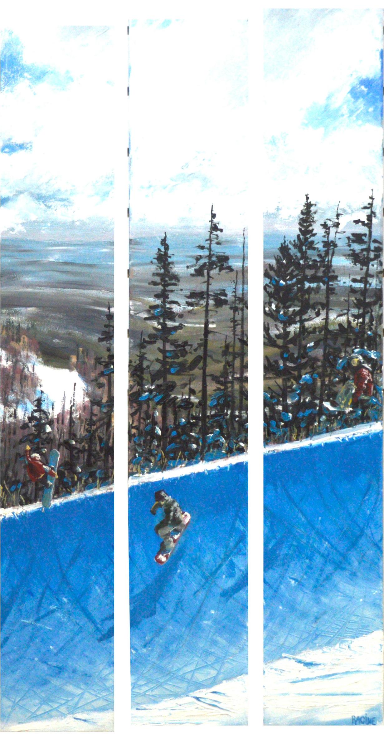 Jean-François Racine (1968) - Planche à neige