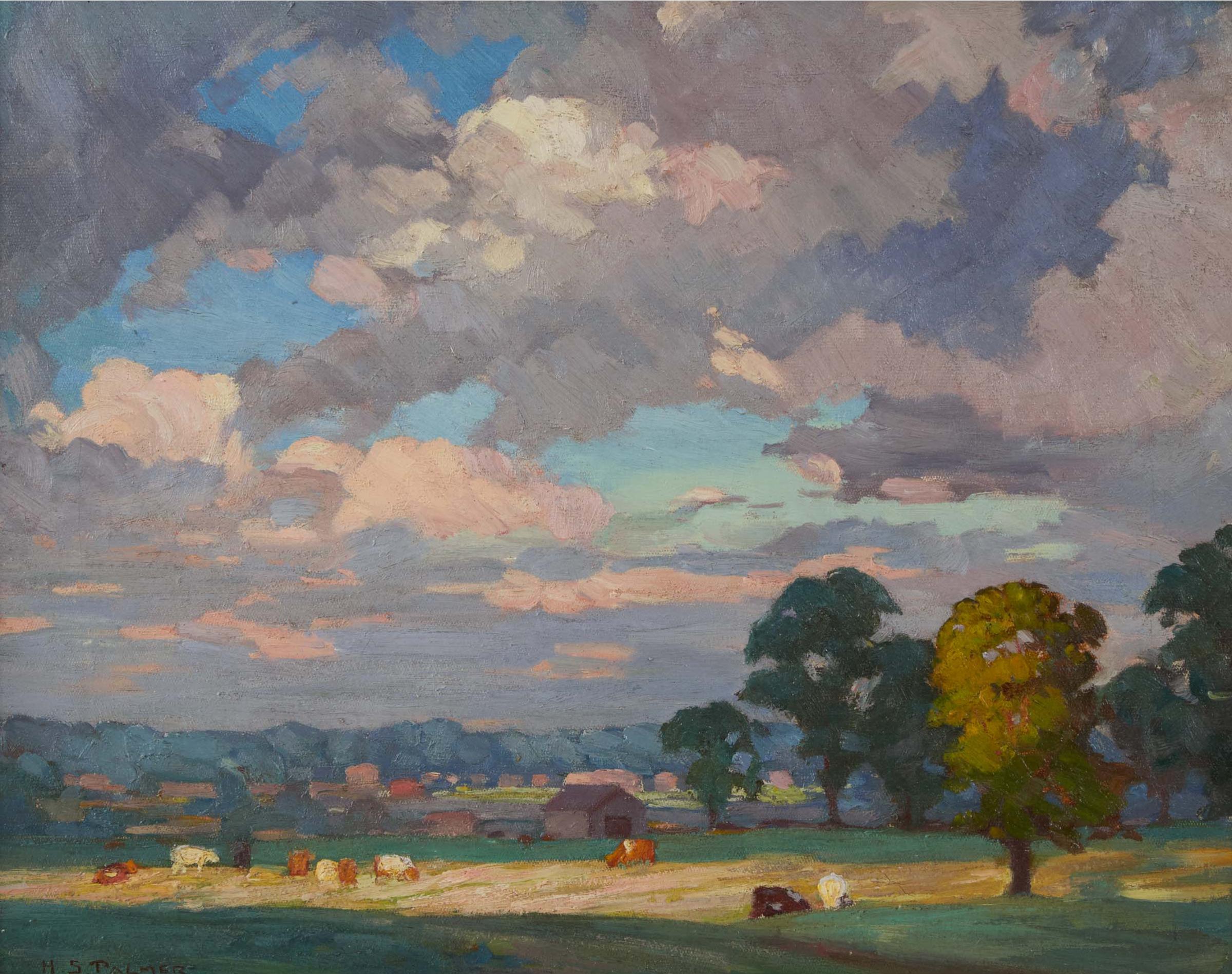 Herbert Sidney Palmer (1881-1970) - Changing Skies Near Weston, On, Ca. 1924