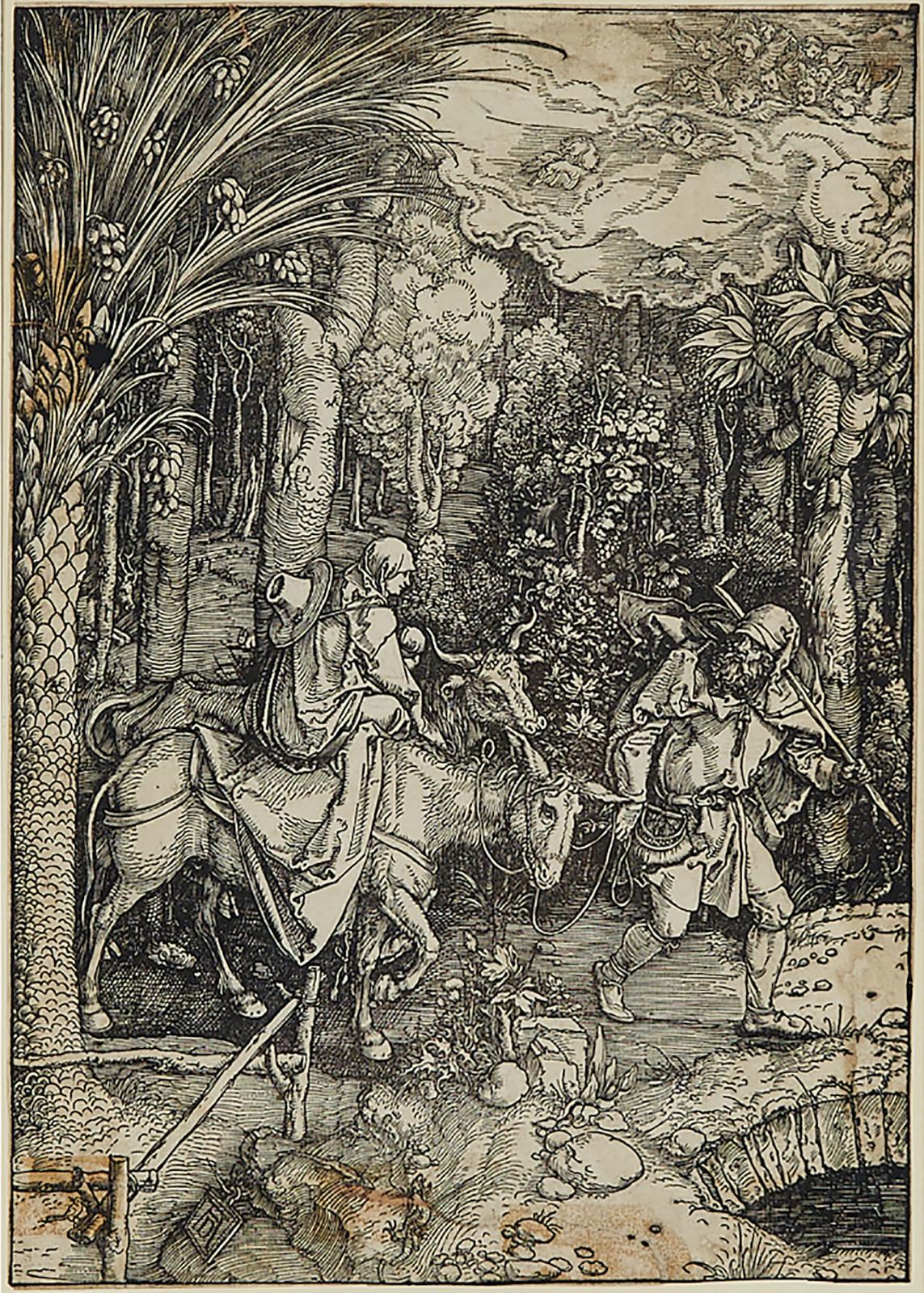 Albrecht Dürer (1471-1528) - Flight Into Egypt (From The Life Of The Virgin), 1504 [bartsch, 89]