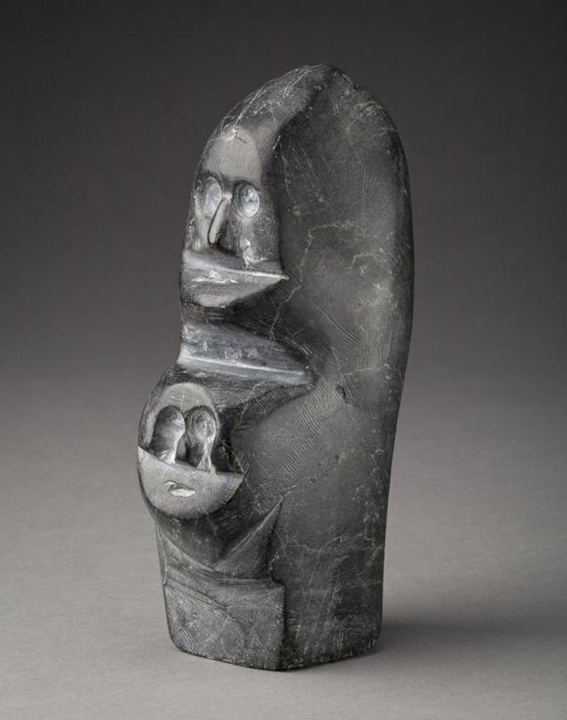 John Kavik (1897-1993) - Totem with Two Faces, c. 1970-75