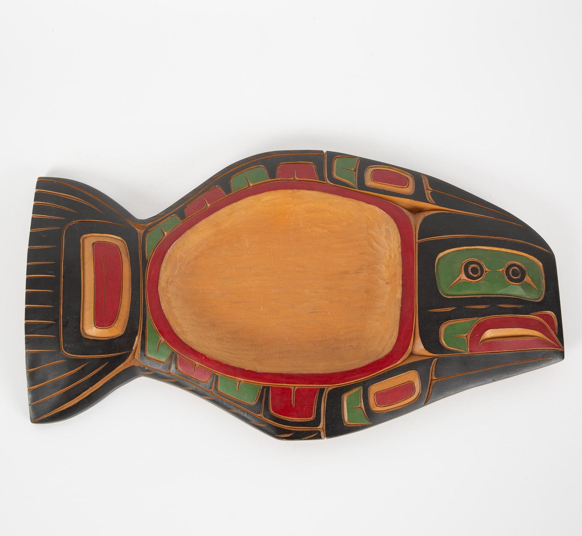 Tom Whonnock - Carved Halibut Bowl