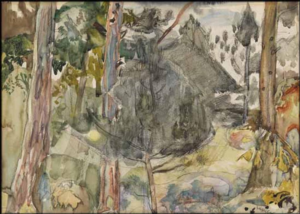 Frederick Horseman Varley (1881-1969) - Woods in Autumn, Near Aylmer, Quebec