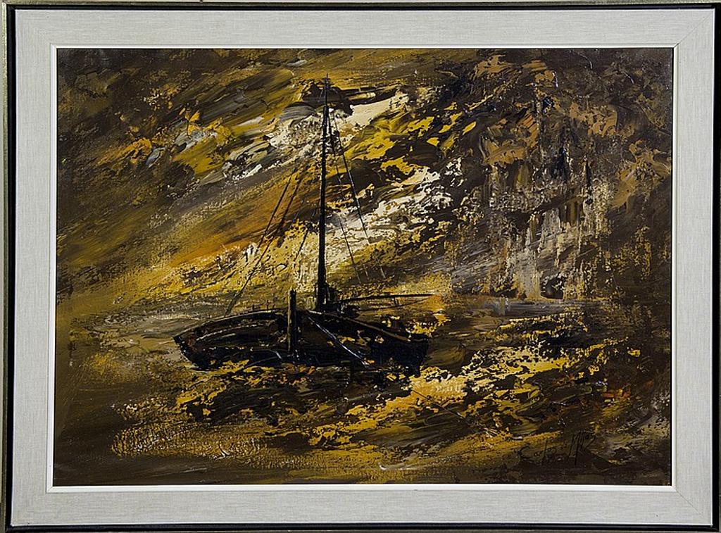 Carlos de Mijas - Untitled - Untitled (Boat in Storm)