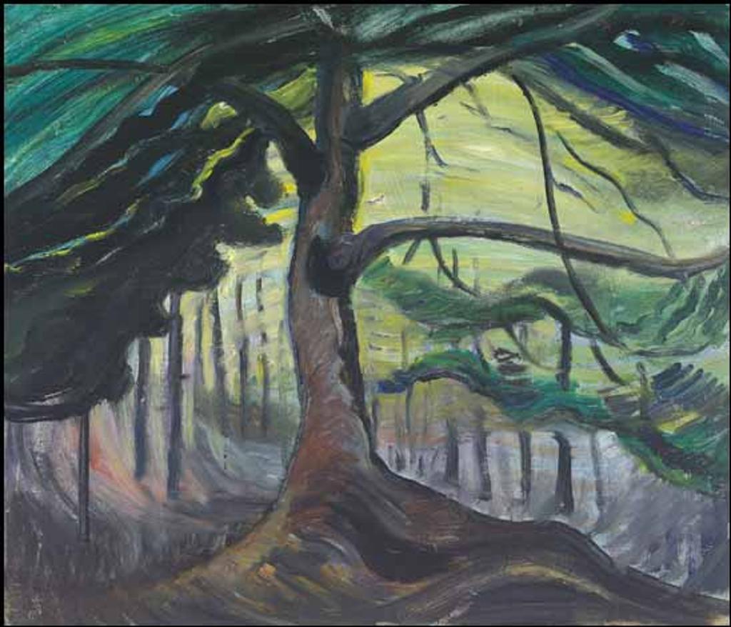Emily Carr (1871-1945) - West Coast Forest Tree