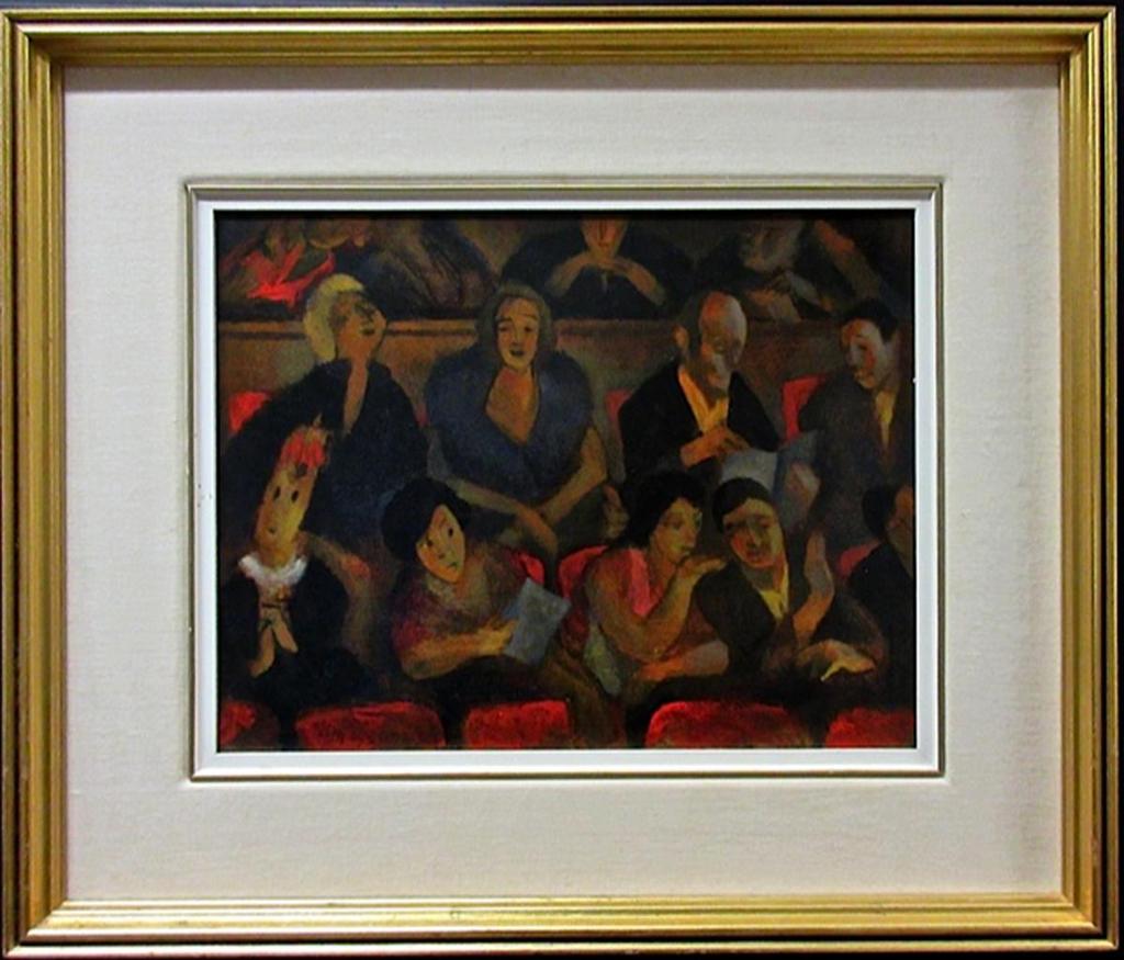 Harry Mayerovitch (1910-2004) - The Audience