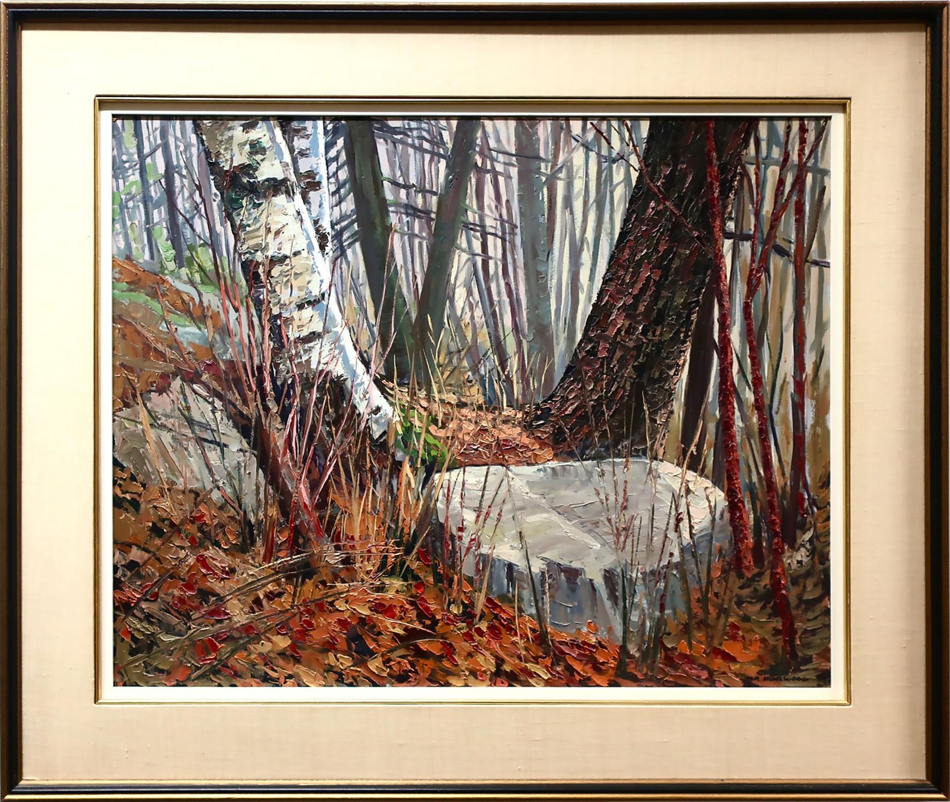 R.T. (Tom) Homewood - Untitled (Fall Woodland Study)