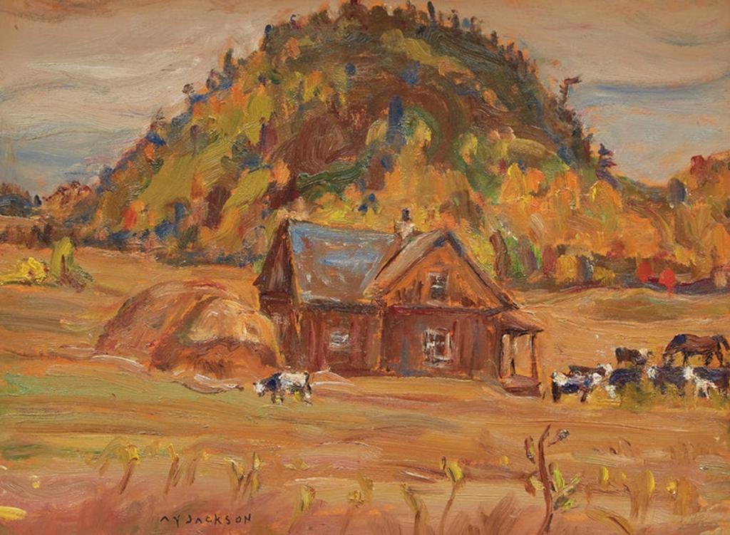 Alexander Young (A. Y.) Jackson (1882-1974) - Farm at Avoca, Quebec