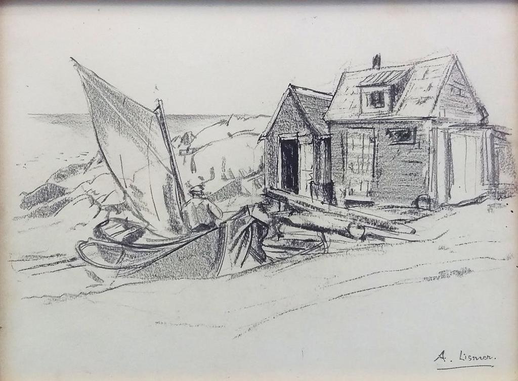 Arthur Lismer (1885-1969) - Coastal Fishing Boats
