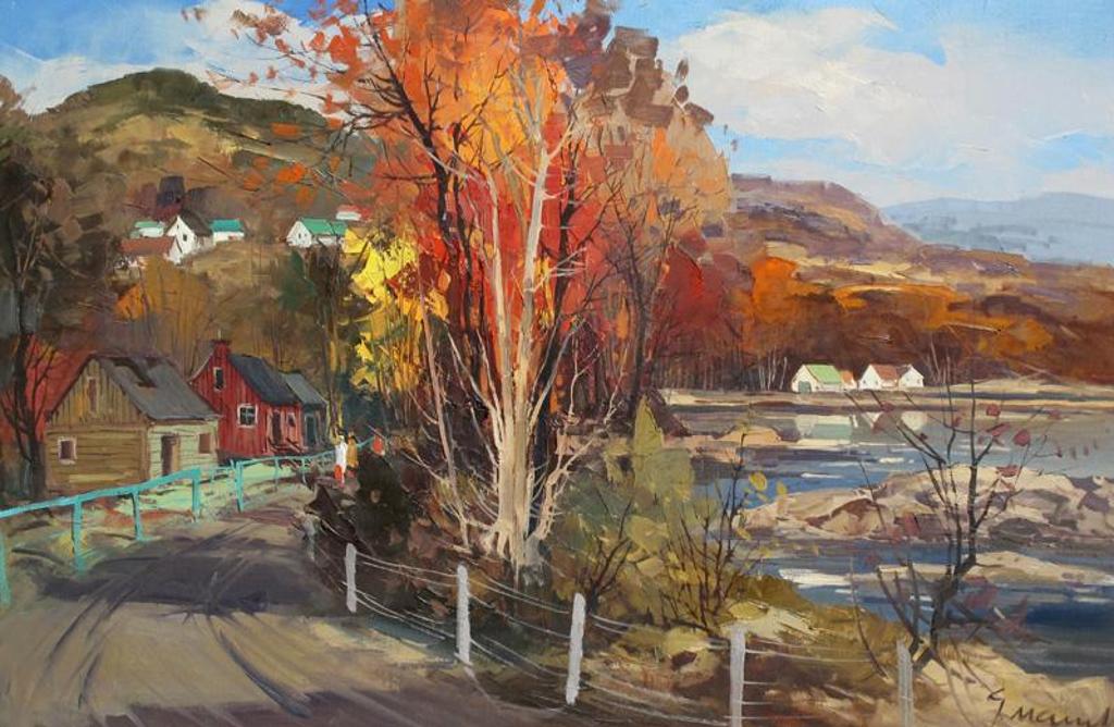 Geza (Gordon) Marich (1913-1985) - Autumn Scene