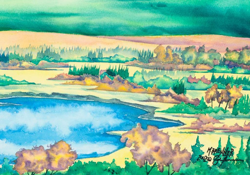Michael J. Brenner - Untitled - Lake Landscape
