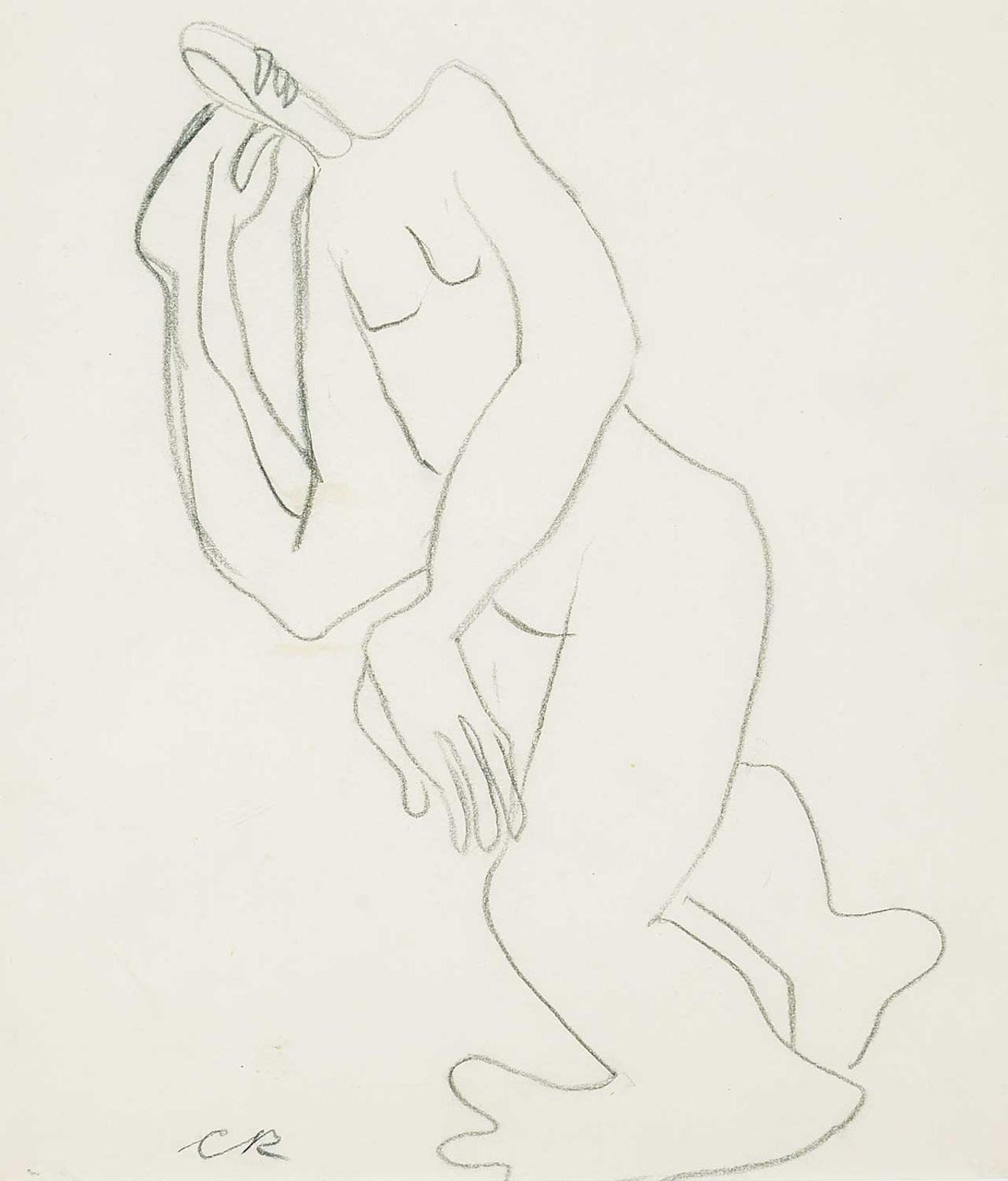 Clifford Foard Cliff Robinson (1916-1992) - Untitled - Figure Study